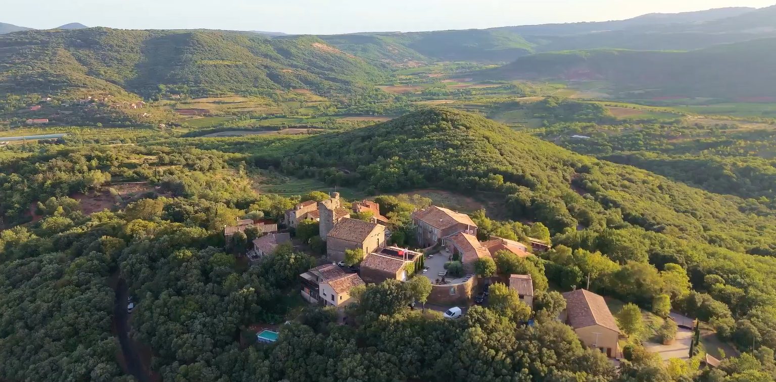 Vue sur la vallée depuis le Centre La Voix Dévoilée