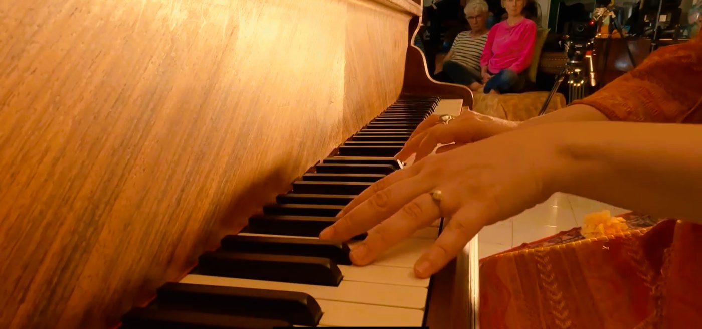 Mains sur un clavier de piano